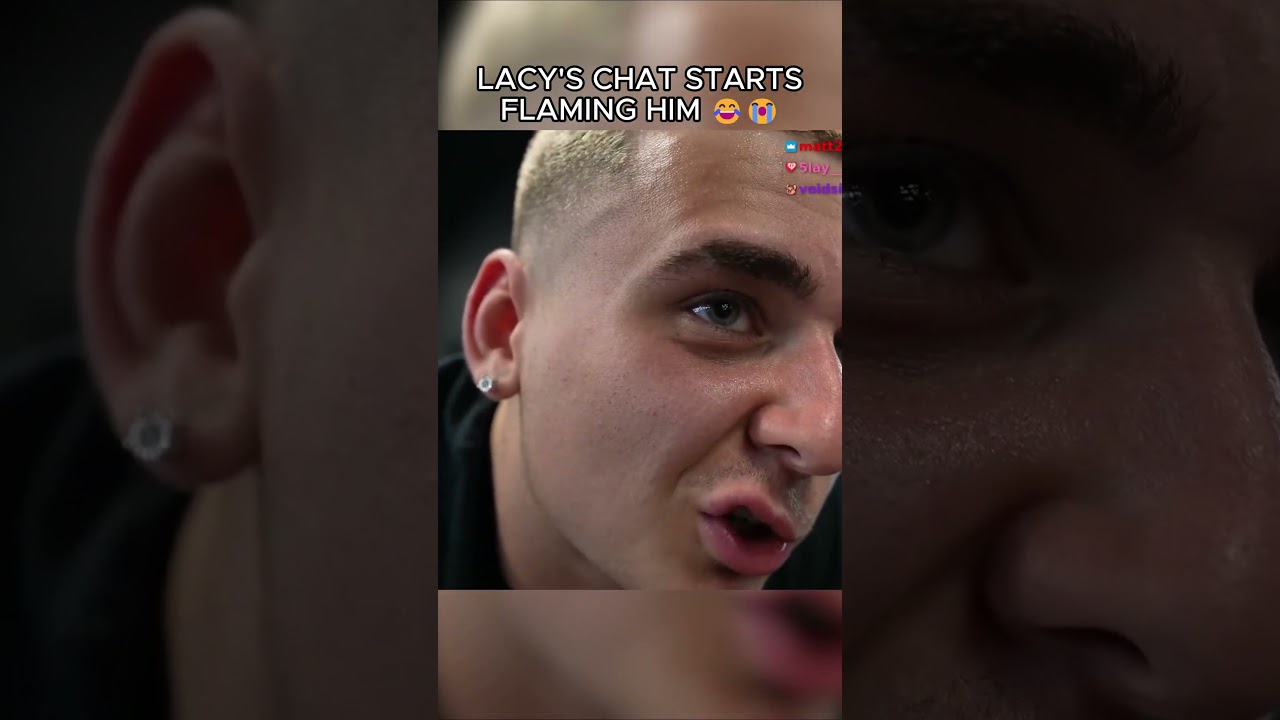 Lacy's Chat Starts Flaming Him 😂😭 