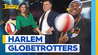 Harlem Globetrotters teach the Today hosts some moves | Today Show Australia