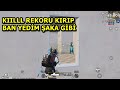 KIILLL REKORU KIRIP BAN  YEDİM ! ŞAKA GİBİ YOK BÖYLE BİR ŞEY ! SOLO SQUAD PUBG MOBİLE