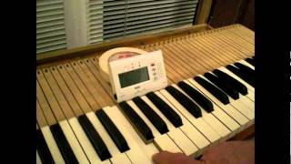 How to Tune an Antique Pump Reed Organ.