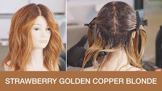 Strawberry Golden Copper Blonde Hair Color by Lo Wheeler Davis | Kenra Color screenshot 2