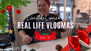 Spending New Year Alone in Cornwall | Vlogmas Day 31 | LiveitlikeLauren