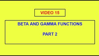Beta and Gamma Functions Part 2|| STUDY OP