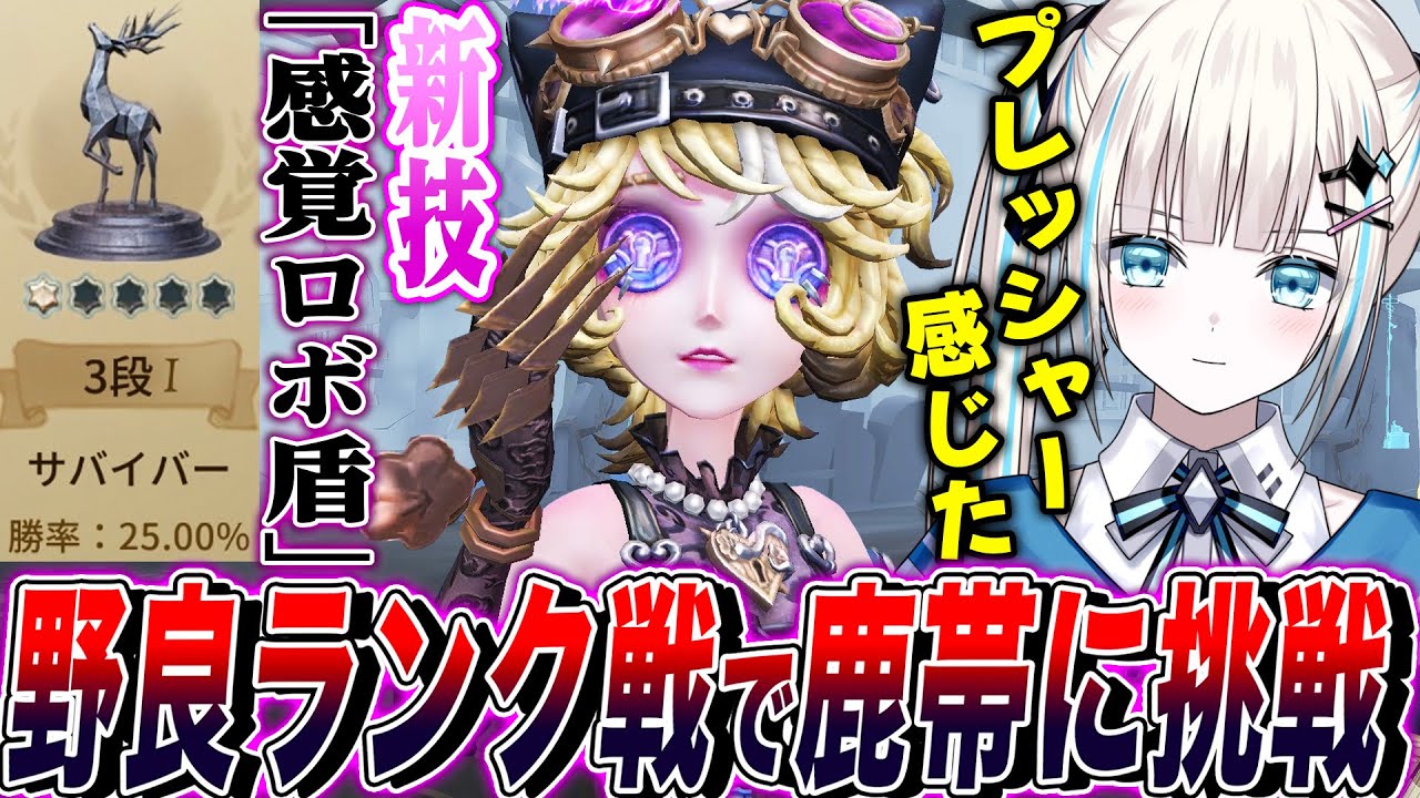 【第五人格】感覚チェイスの生みの親による新技“感覚ロボ盾”が爆誕しました【のん】【identityV】