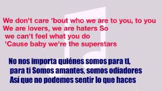 Quintino - Superstars (Lyrics video) Sub. SPANISH / Ingles Resimi