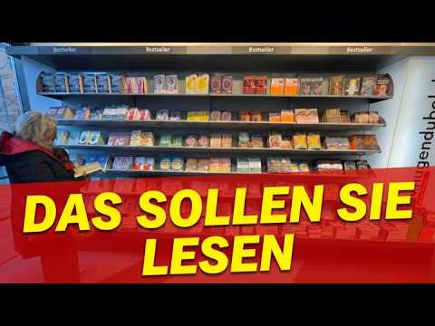 A shocking visit to Hugendubel – not a single critical book in stock. The book trade is destroyin...