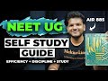 The BEST Self Study Guide for NEET UG - The Routine &amp; The 3 Pillars | Anuj Pachhel