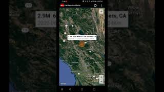 2.9 earthquake the geysers, california 6-21-20