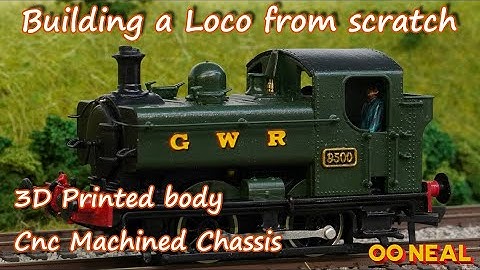 3D Printed & CNC Machined GWR 95xx 0-4-0 Loco designed from scratch | S2 E26