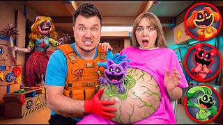 My Girlfriend Is Hatching Deadly Smiling Critters From Poppy Playtime! Can I Save Her?