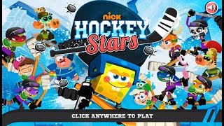 Teenage Mutant Ninja Turtles - SpongeBob SquarePants - Hockey Stars - Funny Game TMNT HD