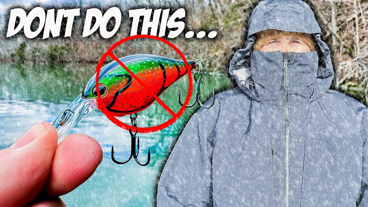 The REALITY of Winter Fishing…