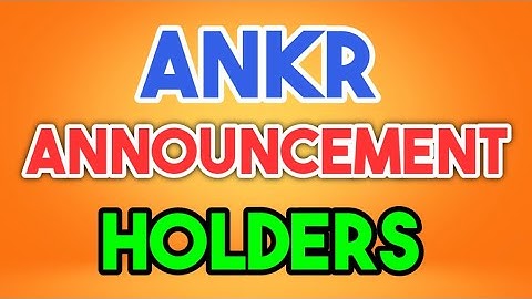 Ankr Big Announcement WOW! || Ankr Price Prediction || Ankr coin News