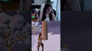 shooting thru trees? #fortnite #femaleplayer #controllerplayer #egirl #fortniteclips #zb #zerobuild