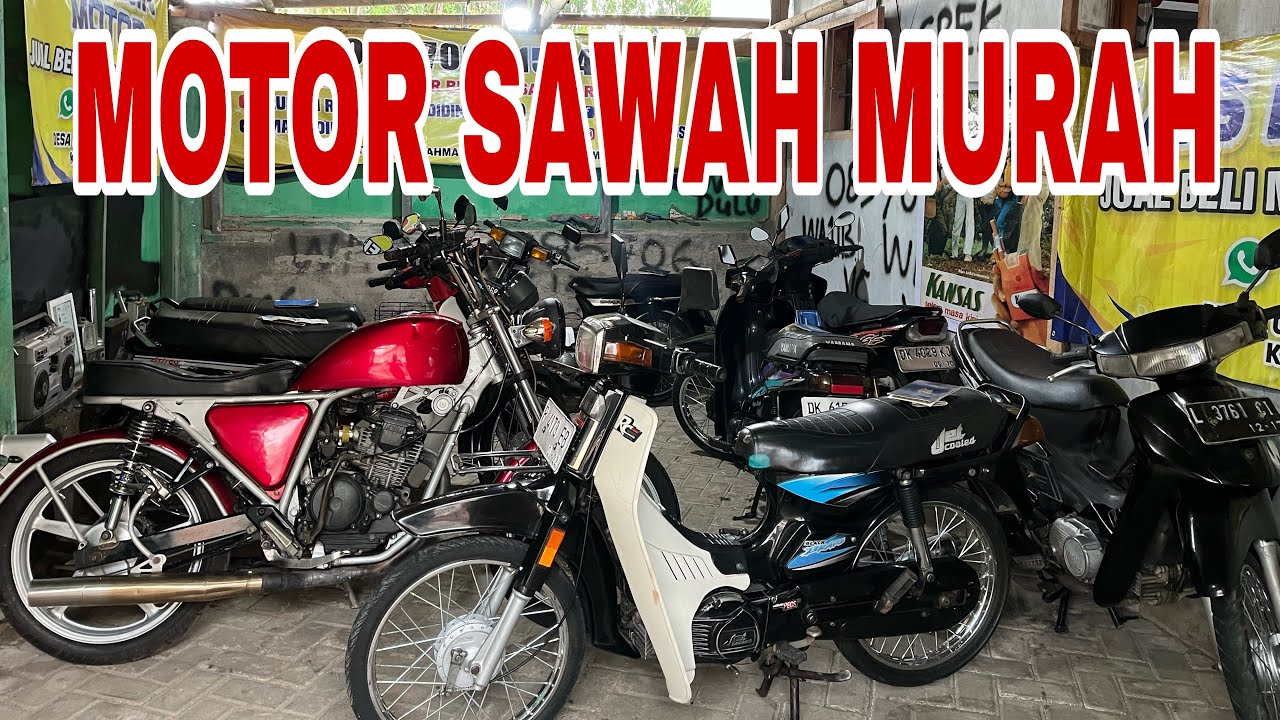 ❌❌LAKU SEMUA❌❌MOTOR SAWAH UNIK UNIK DIJUAL SEMUA..‼️‼️ 2 TAK DANA PELAJAR JUGA WAJIB NONTON…⁉️