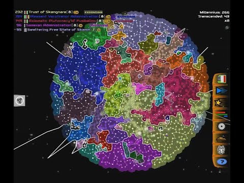 AI Only Timelapse: Micro Galaxy One Million Years Simulation