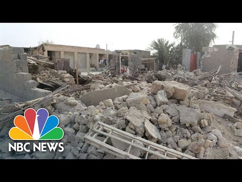 Deadly Earthquake Reduces Buildings To Rubble In Iran