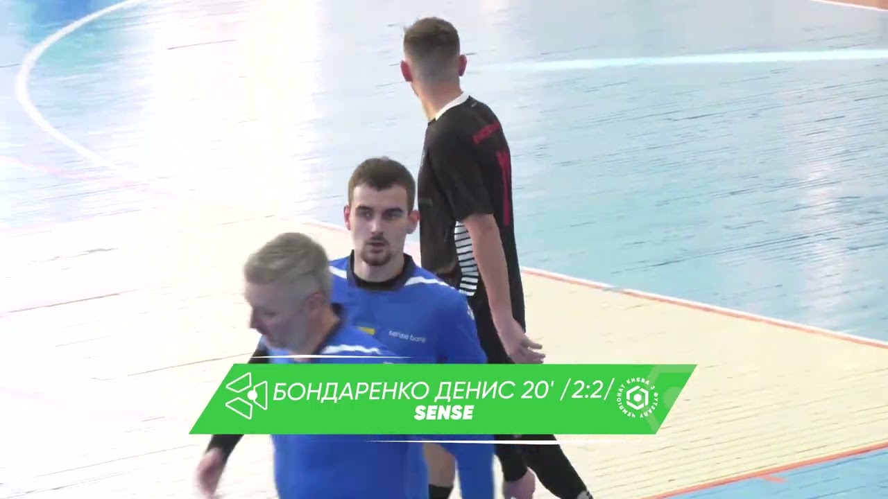 Огляд матчу | Будівельник 6 : 2 Sense