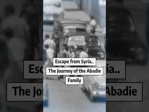 Escape From Syria The Journey Of The Abadie Family