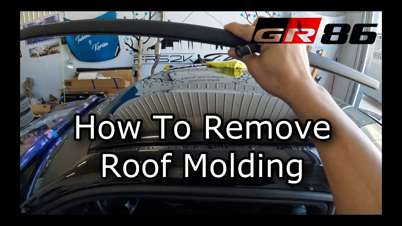 GR86/BRZ ROOF MOLDING REMOVAL YouTube