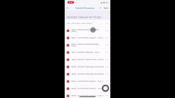 DocsInk Charge Capture - Custom CPT and Favorites