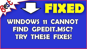 Windows 11 cannot find Gpedit.msc? Try these fixes!