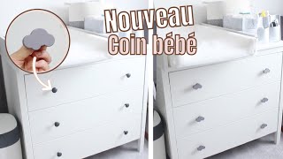 NOUVEAU COIN À LANGER DE BÉBÉ - HAUL JOOM #4