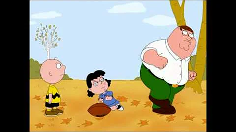 Peter Griffin Beats Up Lucy van Pelt