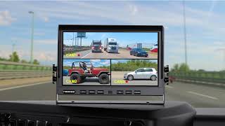 Fookoo HD 1080P 10' Wired Backup Camera System (DY103)