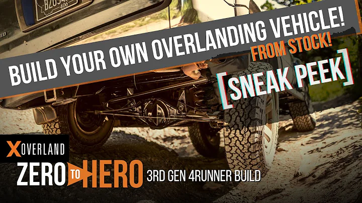 [SNEAK PEEK] Build Your Own Overlanding Truck from Stock: "Zero to Hero" - In-depth Vehicle Build