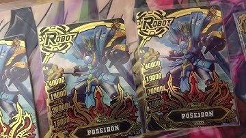 Hero of robots Galaxy Epoch Ver 2 All Gold & legend cards completed