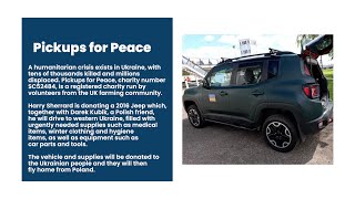 Pickups for Peace. Harry Sherrard takes his 2016 Jeep to The Ukraine. by BrooklandsMemberstv 113 views 4 weeks ago 6 minutes, 17 seconds