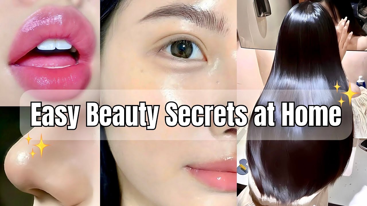 Glow Up at Home Easy Beauty Secrets You NEED to Try! - YouTube