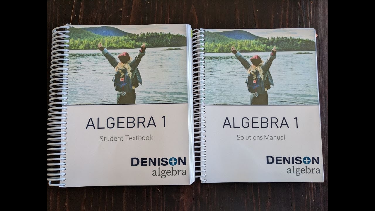 Denison Algebra Flip Through and Review YouTube