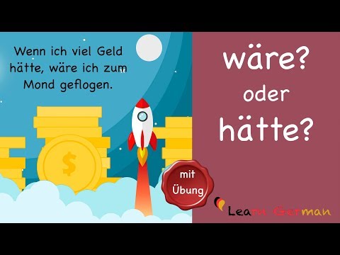 Learn German | Common Mistakes in German | hätte oder wäre | A2 | B1