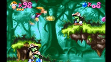 Rayman Gold Gameplay on Windows 7 (DOSBox)
