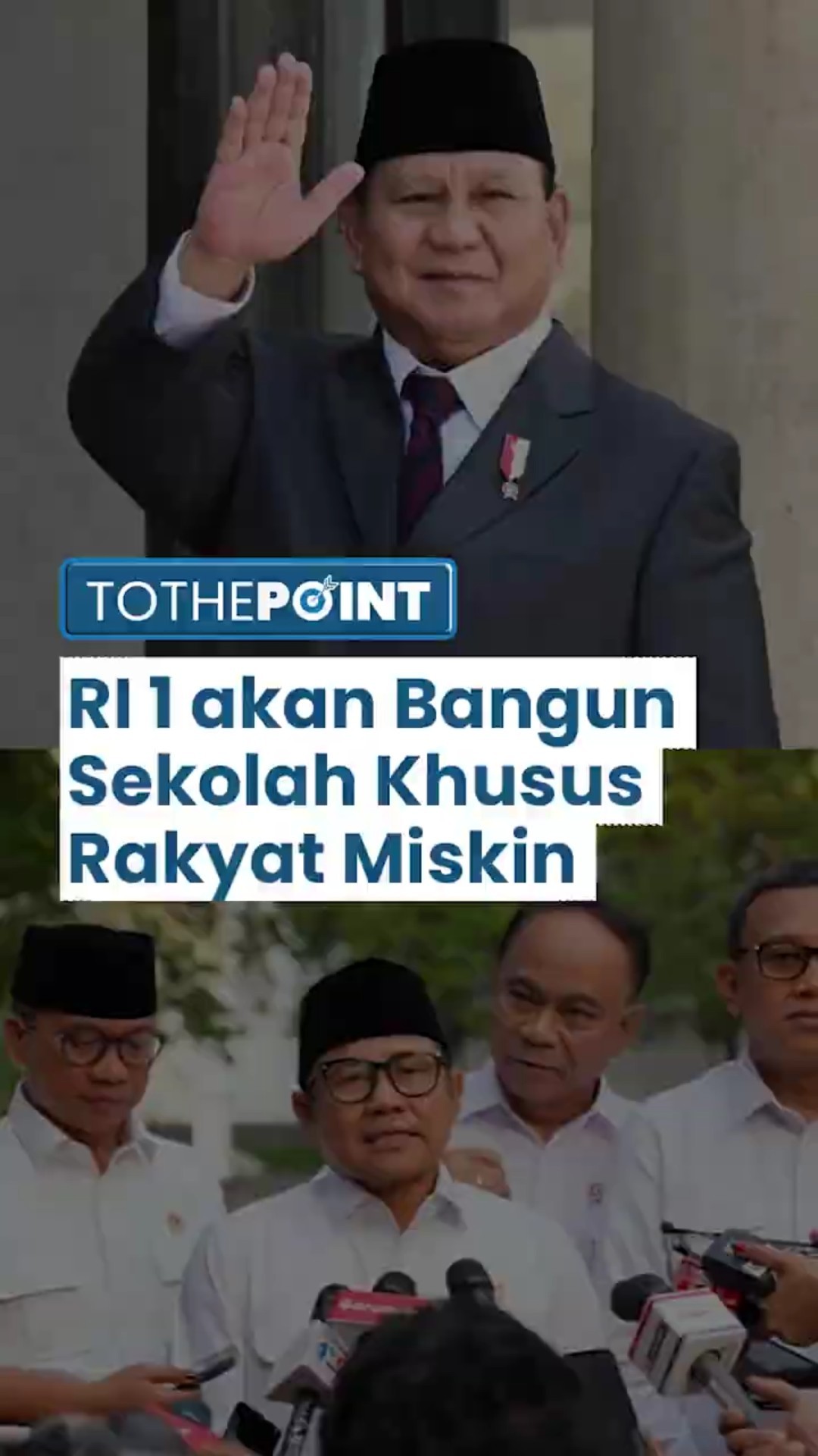 Prabowo akan Bangun Sekolah Khusus Anak Tak Mampu dan Miskin, Cak Imin: Asrama agar Gizi Dijamin