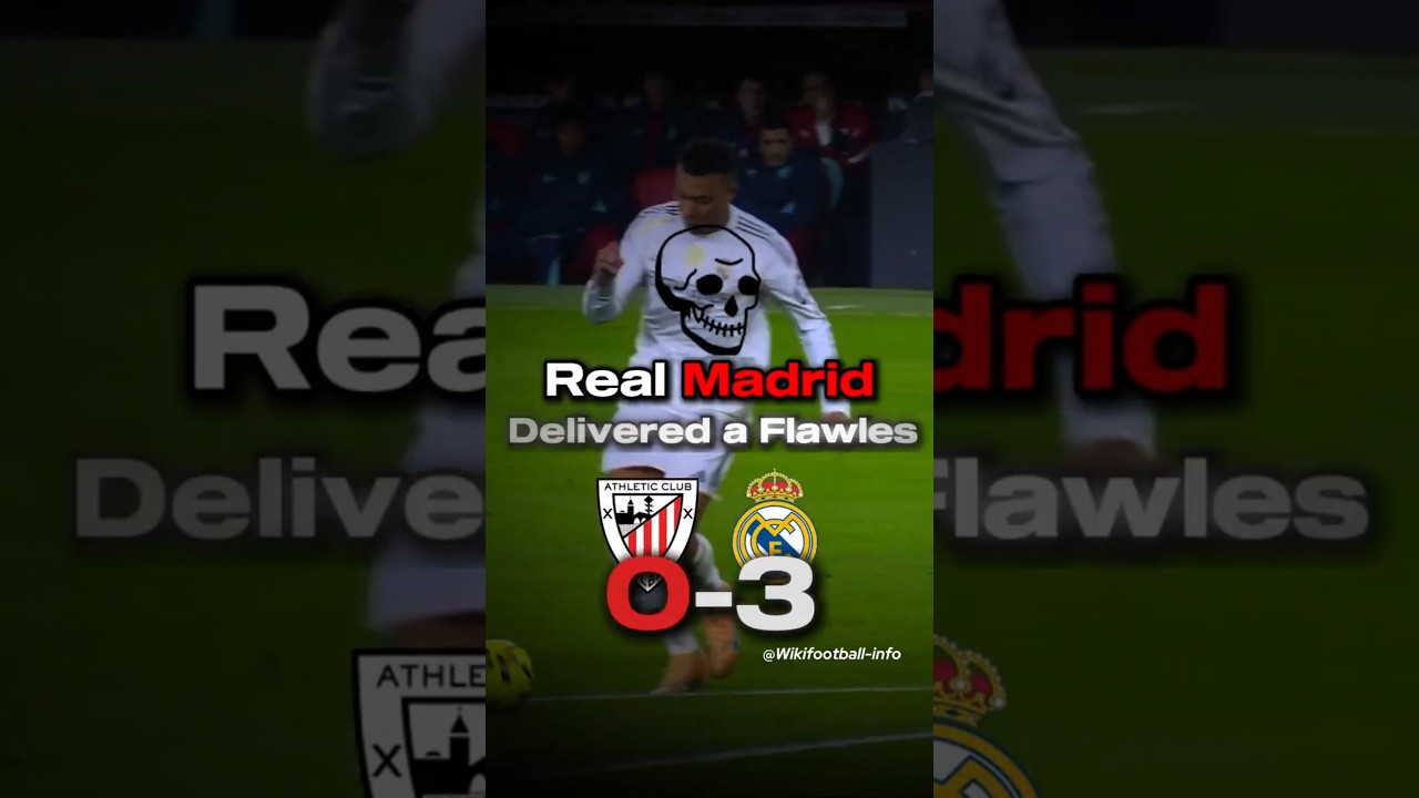 Real Madrid CRUSHES Bilbao 3-0 | Title Race is ON! 🔥