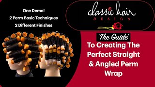 The Guide To Creating The Perfect Straight & Angled Perm Wrap