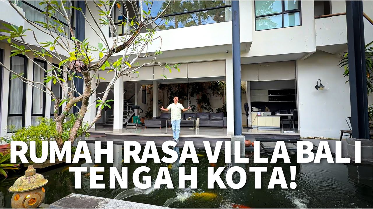 Rumah Mewah Bergaya Villa Bali di Pontianak | Type 400 Luas & Elegan