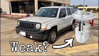 2012 Jeep Patriot Bad Fuel Pump Diagnosis and Replacement