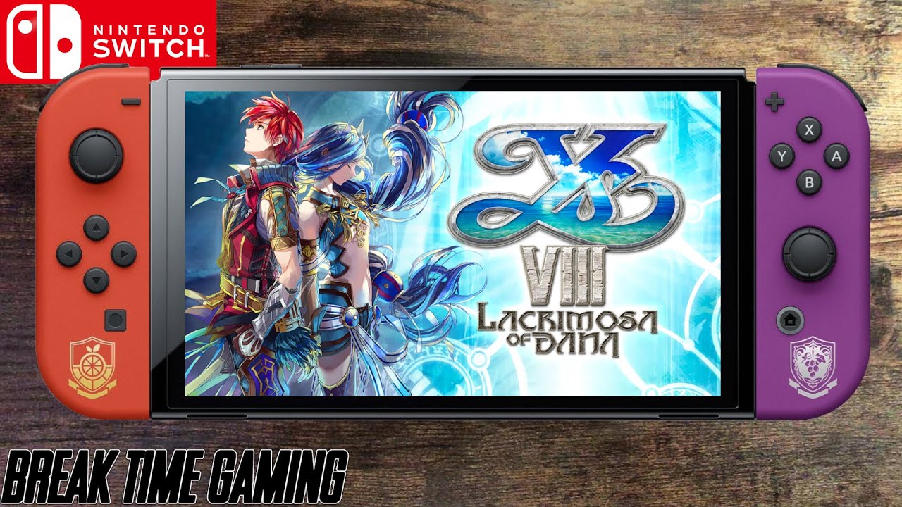 Ys VIII: Lacrimosa of DANA - Pokemon Scarlet Violet Nintendo Switch OLED