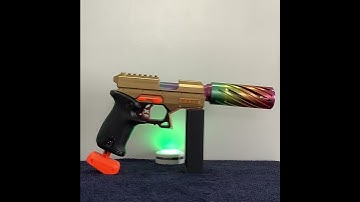 NERF MOD - The EXCALIBUR XFKO Gets A NEW Barrel!  #shorts #nerf #nerfmod #blasters
