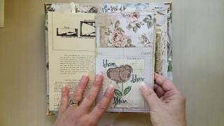 Vintage Sewing Travelers Notebook