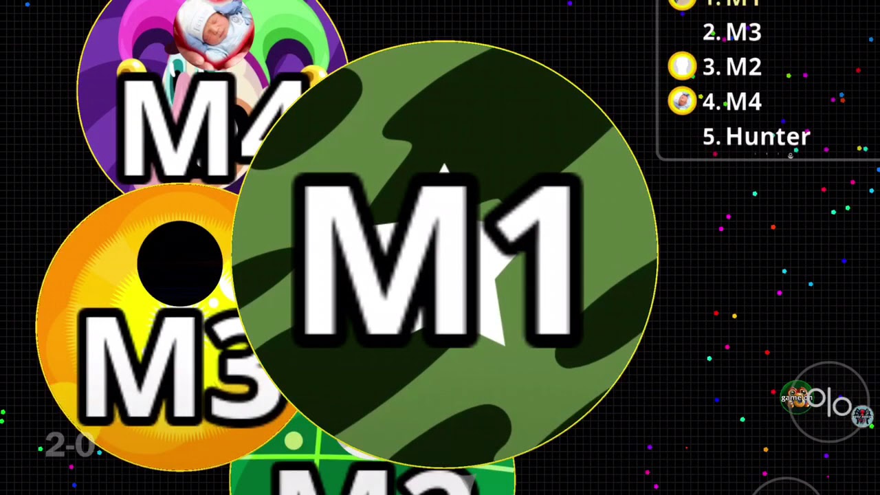 MEMORY VS AZE CLAN WAR IN AGAR.IO MOBILE (Agar.io Gameplay)
