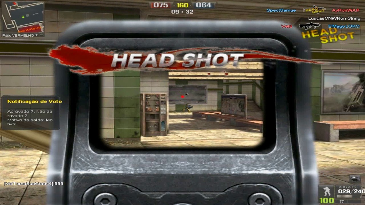 Point Blank – TITULOS PARA MELHORAR A MIRA/RAJADA