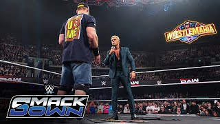 Download Lagu John Cena and Cody Rhodes' intense confrontation: SmackDown highlights, March 28, 2025 MP3