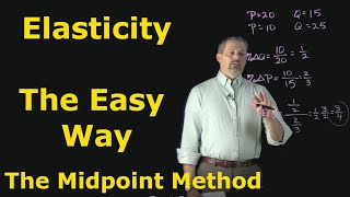 Elasticity - How to Calculate it the Easy Way - Principles of Economics