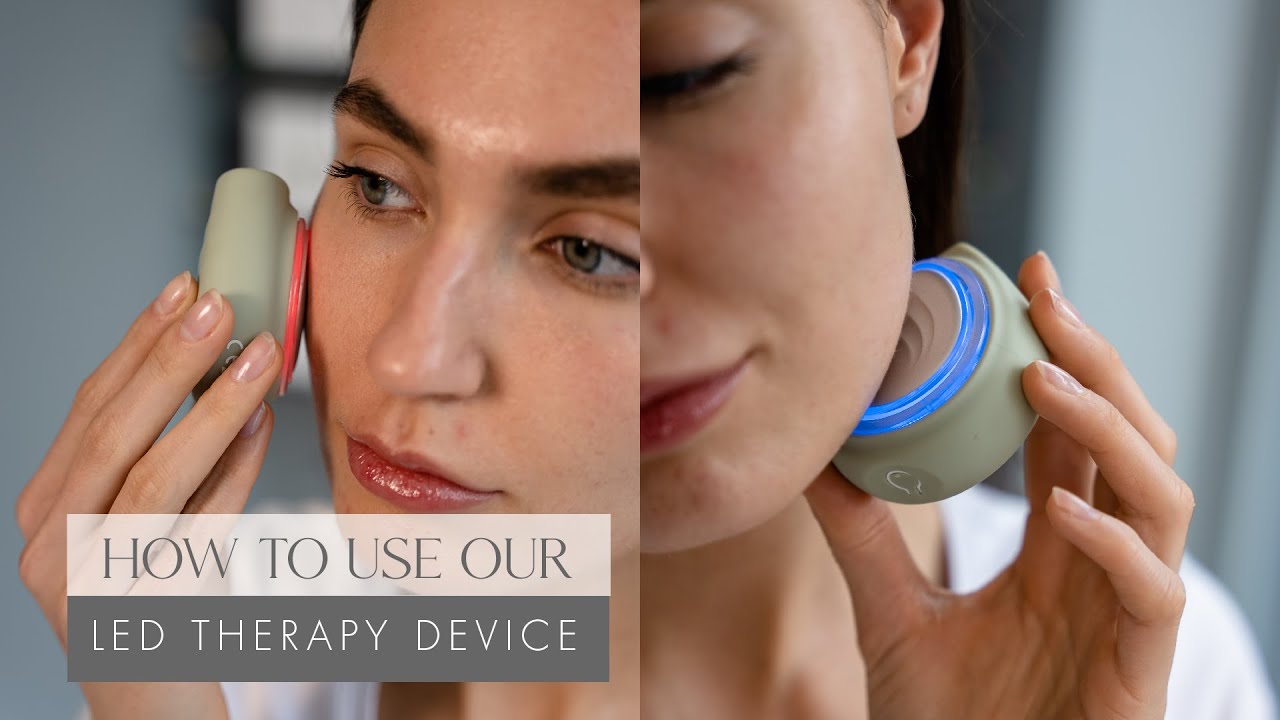How to use our LED Light Therapy Device - YouTube