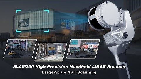SLAM200 LiDAR Scanner: High-Precision Mapping Inside a Three-Story Mall